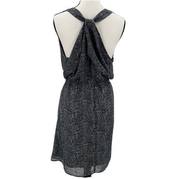 Converse One Star XL Sundress Semi Sheer Gray and Black Paisley Wrinkle Resist - Picture 2 of 9
